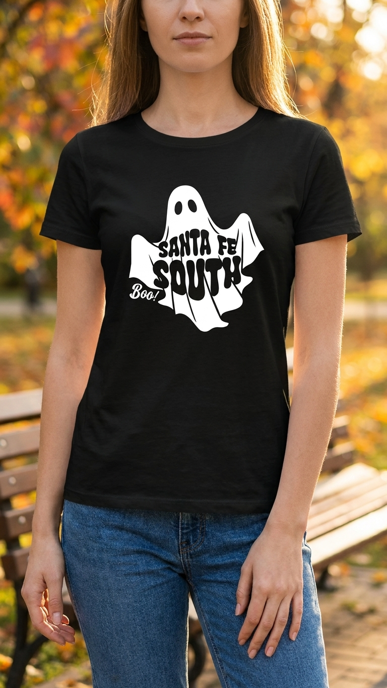 Santa Fe South Boo Glow in the Dark Tee