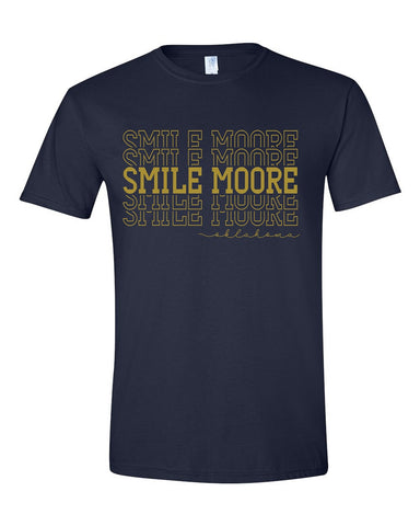 Smile Moore 2022- Gold Shimmer Ink