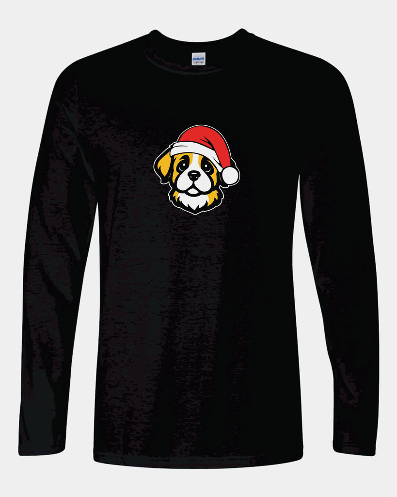 Saints Christmas Puppy Long Sleeve