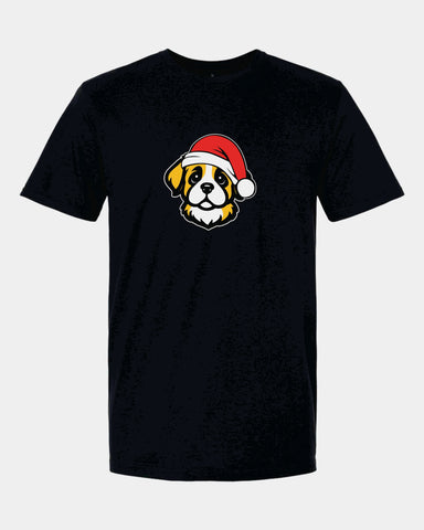 Saints Christmas Puppy Tee