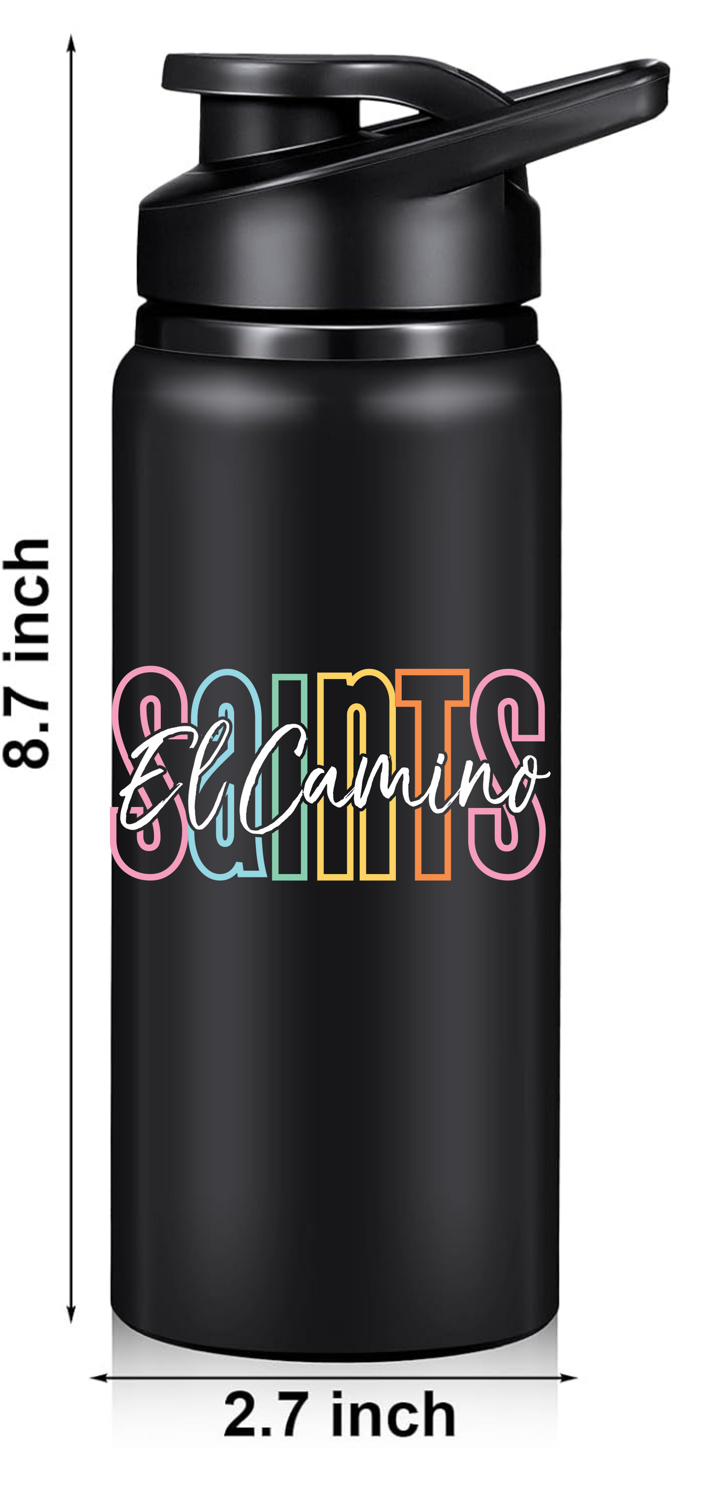 El Camino 20oz Metal Water Bottle