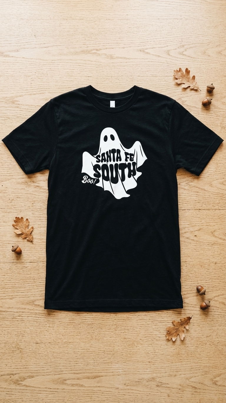 Santa Fe South Boo Glow in the Dark Tee