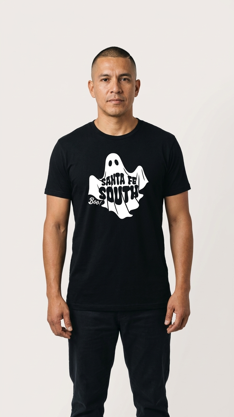 Santa Fe South Boo Glow in the Dark Tee