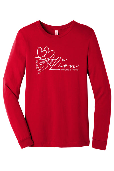 Heart of a Lion Long Sleeve- CLEARANCE